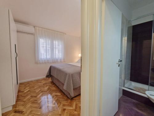 Postel nebo postele na pokoji v ubytování Sea view Jagoda apartment 3