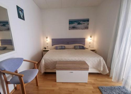 Postel nebo postele na pokoji v ubytování Guesthouse Apartment Božica