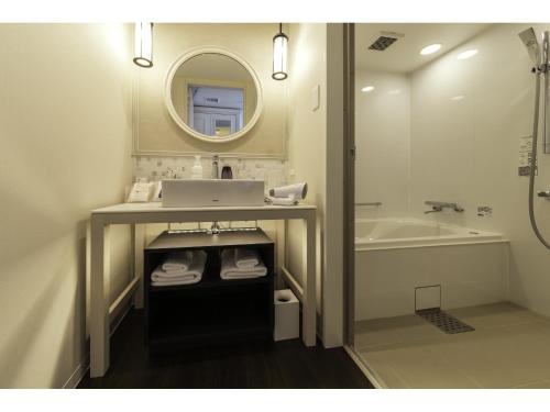Koupelna v ubytování LIBER HOTEL Osaka