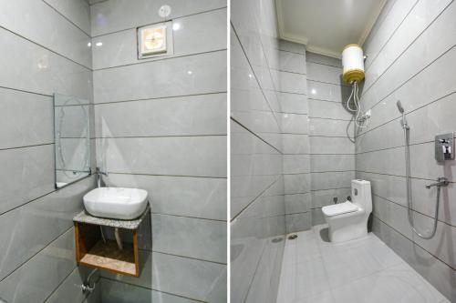 Ein Badezimmer in der Unterkunft FabHotel Vihaan Regency