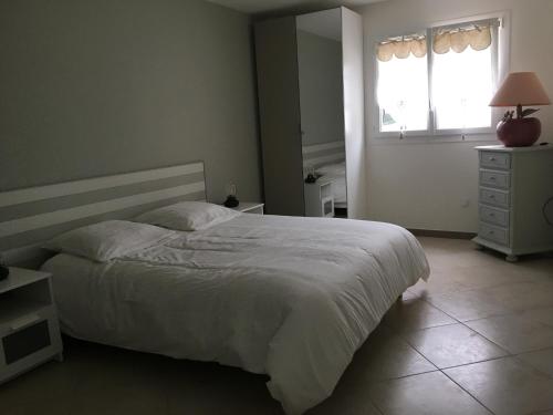 Postel nebo postele na pokoji v ubytování Gite N°2