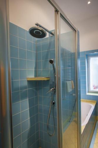 Koupelna v ubytování Appartement in Zeuthen mit Kleiner Terrasse