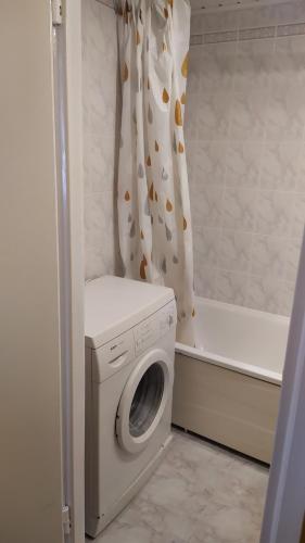 Koupelna v ubytování Flat