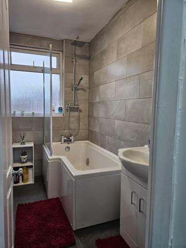 Koupelna v ubytování City Classic