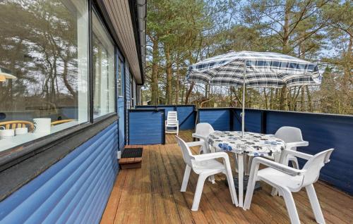 Ban công/sân hiên tại 2 Bedroom Gorgeous Home In Nexø