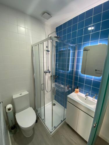 Kylpyhuone majoituspaikassa Casa do Avô Gil