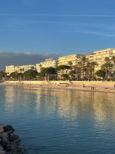 Chic 47m2, calme a 280m Croisette et plage