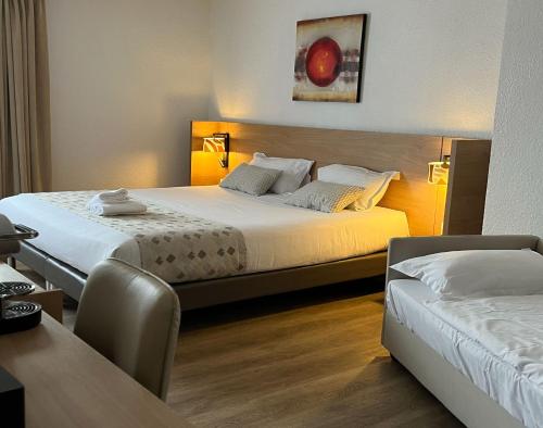 Postel nebo postele na pokoji v ubytování Best Western Hotel & Spa Austria-La Terrasse