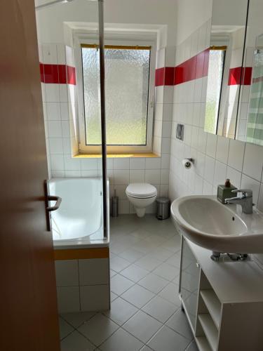 Koupelna v ubytování Eisenerz Alpine Apartement RoSy