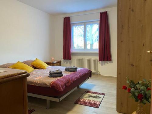 Postel nebo postele na pokoji v ubytování 20 min Lugano - Giardino privato - Sigirino