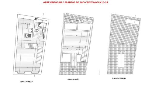 plano del suelo y elevación de un rascacielos en LX Townhouse Ideal for Big Groups. Prime Location Top Street, en Lisboa