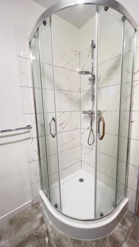 Koupelna v ubytování Domek 80m2 na wyłączność