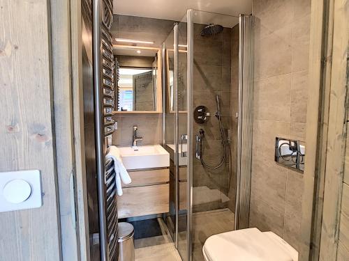 Et badeværelse på Annapurna-appartement-6pers-proche centre