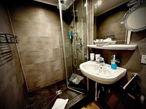Privathotel Riesenbeckにあるバスルーム