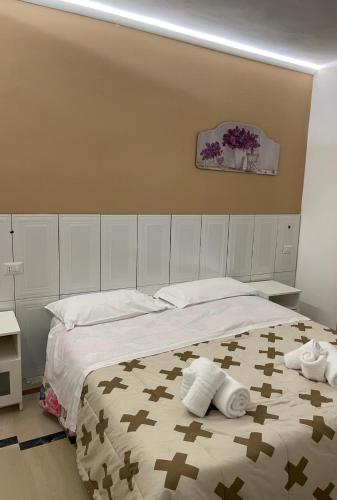 Letto o letti in una camera di SOLARIS PAESTUM