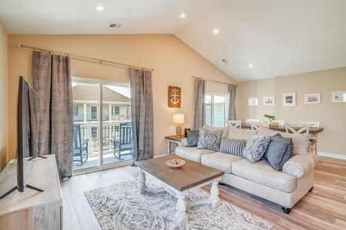 O zonă de relaxare la Wildwood Vacation Rental - Walk to the Beach!
