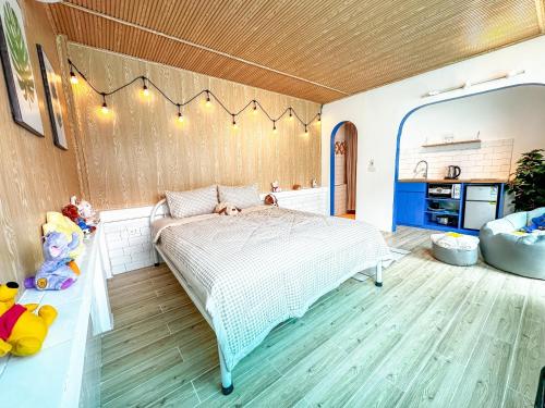 Postel nebo postele na pokoji v ubytování La Casa Di Dicembre - Nguyễn Như Đổ