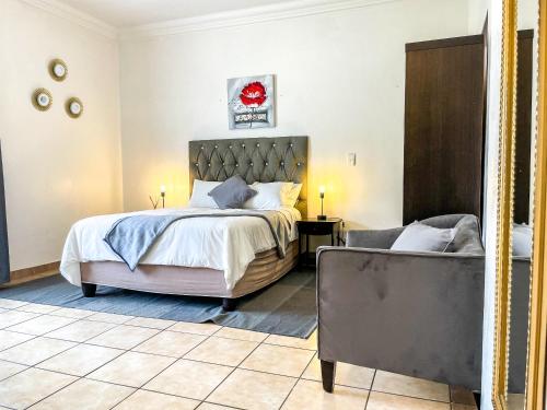 Voodi või voodid majutusasutuse Bobisemo Luxury Guesthouse toas