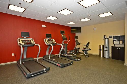 Fitnesscenter och/eller fitnessfaciliteter på Hampton Inn