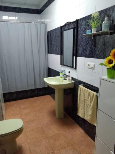 Kylpyhuone majoituspaikassa Villa Caballero