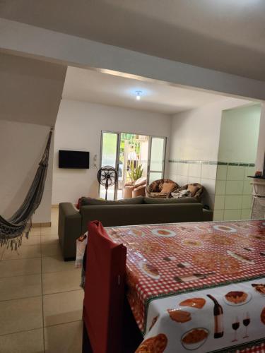 Giường trong phòng chung tại Porto de Galinhas terreo