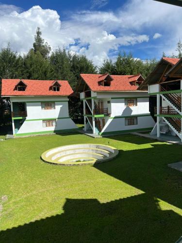 Zahrada ubytování RESORT ALAPA