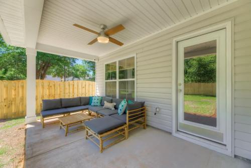 A Sunny Stylish 4BR 3BAにある庭