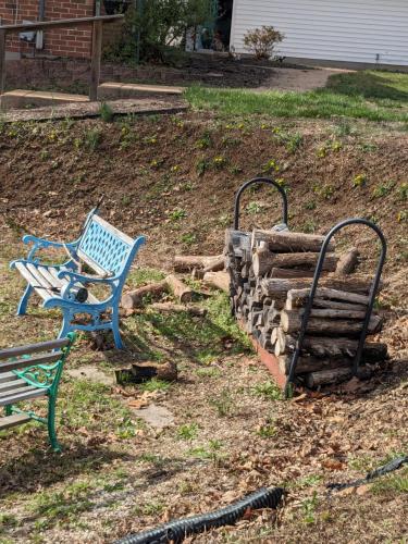 Ein Garten an der Unterkunft Stewart Acres