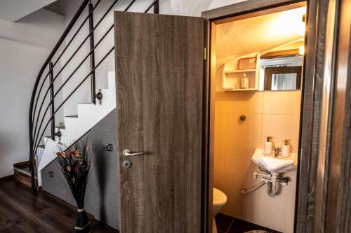 Ένα μπάνιο στο Apartament Citadel