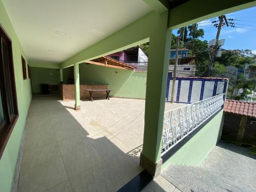 Ein Balkon oder eine Terrasse in der Unterkunft Pousada Queiroz