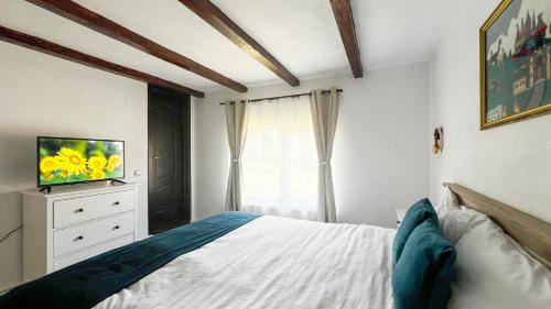 Cama o camas de una habitación en Hilltop House