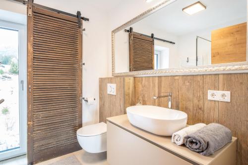 Un baño de Appartements Kraischaberg