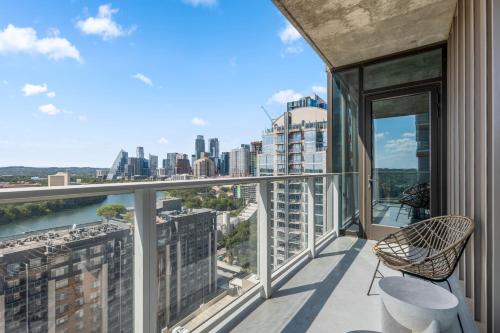 Balkón nebo terasa v ubytování Austin Condo Hotel