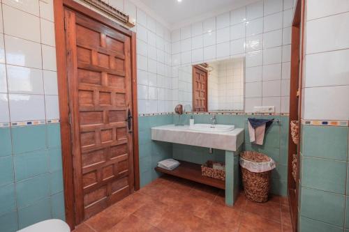 Phòng tắm tại Ca María - Chalet de Montaña en Gandía