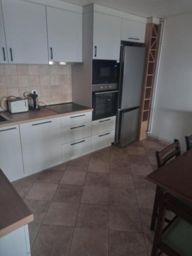 Kuchyň nebo kuchyňský kout v ubytování Apartments Villa Čučuk