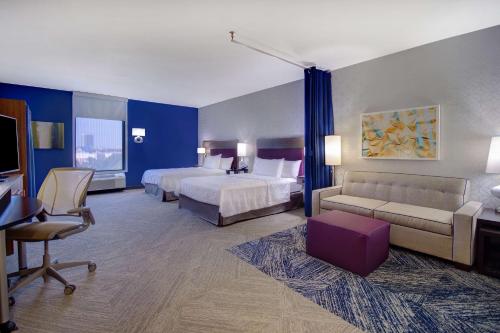 Postel nebo postele na pokoji v ubytování Home2 Suites Dallas-Frisco