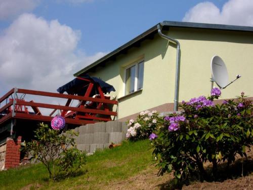 Zahrada ubytování Ferienhaus Panoramablick in Königstein