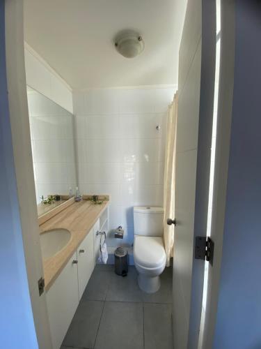 Koupelna v ubytování Apartamento en Puerto Varas