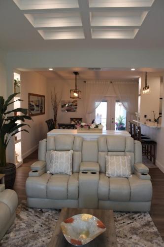 Zona de estar de Lake Marlin Villa