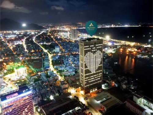 Γενική άποψη της πόλης Quy Nhon ή θέα της πόλης από  αυτό το διαμέρισμα