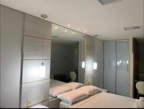 Ένα ή περισσότερα κρεβάτια σε δωμάτιο στο Apartamento Victory Flat Intermares