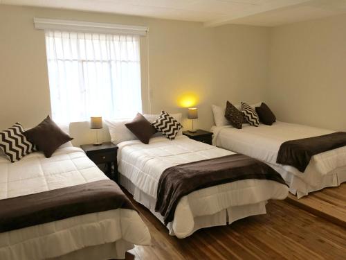 Llit o llits en una habitació de NASS Bed & Breakfast