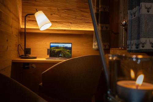 Μια τηλεόραση ή/και κέντρο ψυχαγωγίας στο Schwarzwald Chalet -Wilde Rench-
