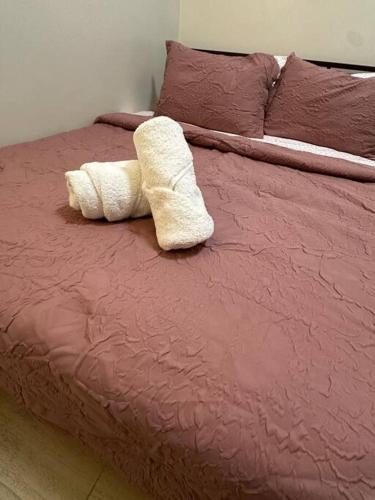 Katil atau katil-katil dalam bilik di Luxurious One Bedroom plus maidsroom