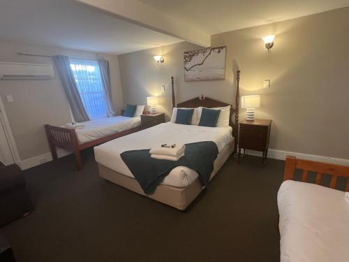 Katil atau katil-katil dalam bilik di Settlers House York