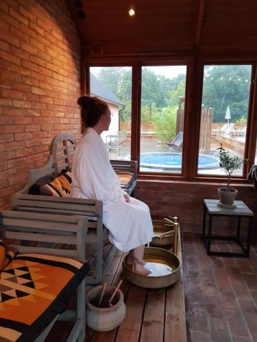 Πισίνα στο ή κοντά στο Brösarps Gästgifveri & SPA