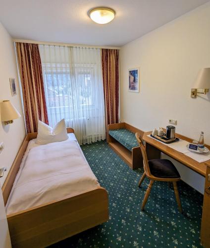 Hotel Fidelitasにあるベッド
