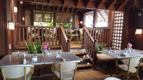 Restaurace v ubytování Hosteria del Mar