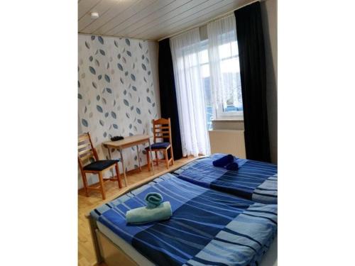 Postel nebo postele na pokoji v ubytování Holiday apartment Hochgrebe "Heidi"