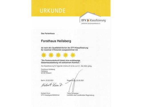 Gallery image of Holiday apartment Forsthaus Heilsberg in Wiesent